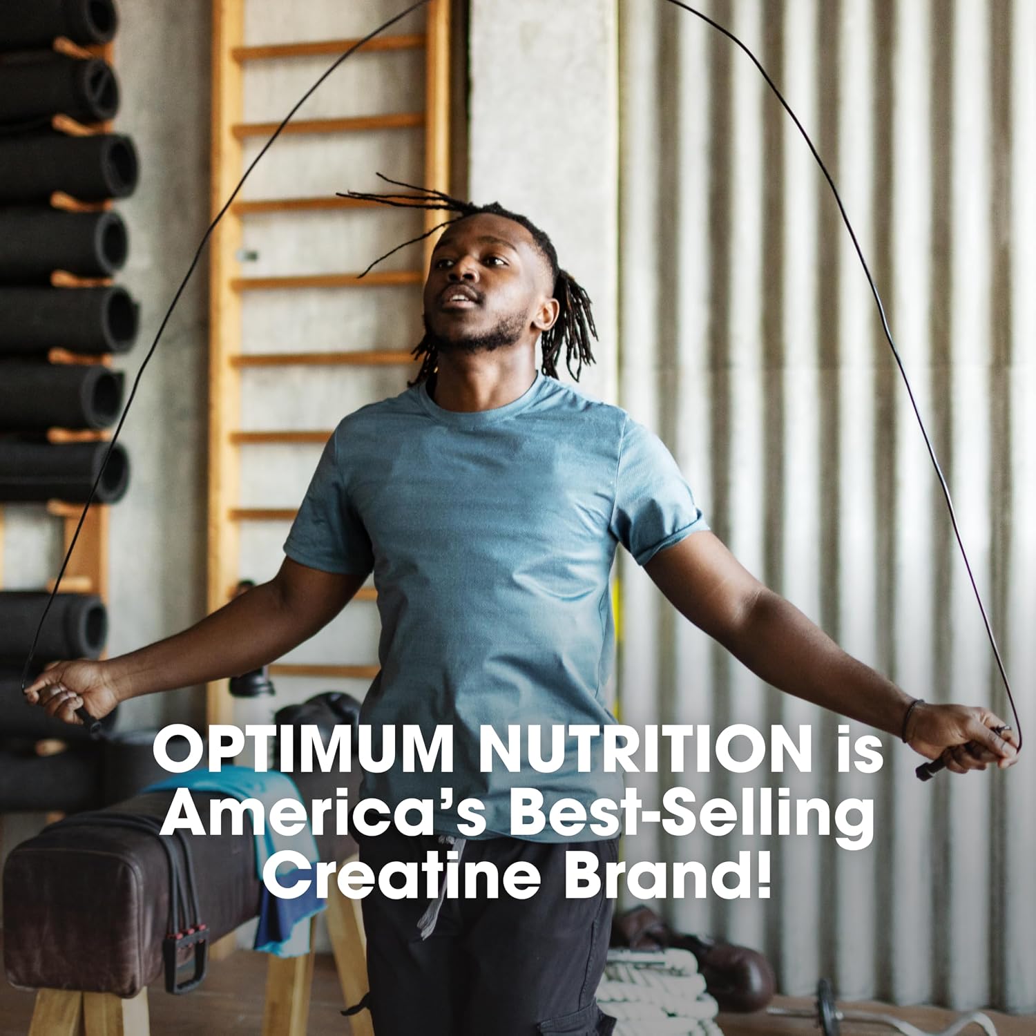 Optimum Nutrition Creatine, Micronized Creatine Monohydrate Powder, Supports Strength & Recovery, Banned Substance Tested, Unflavored, 5g per Serving, 60 Servings
