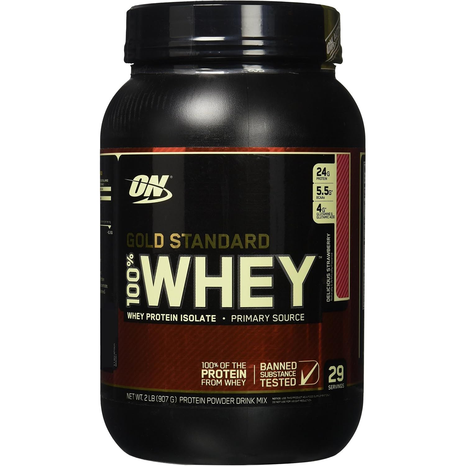 Optimum Nutrition 100 % Whey Chocolate Gold Standrad, 5.64 Pound