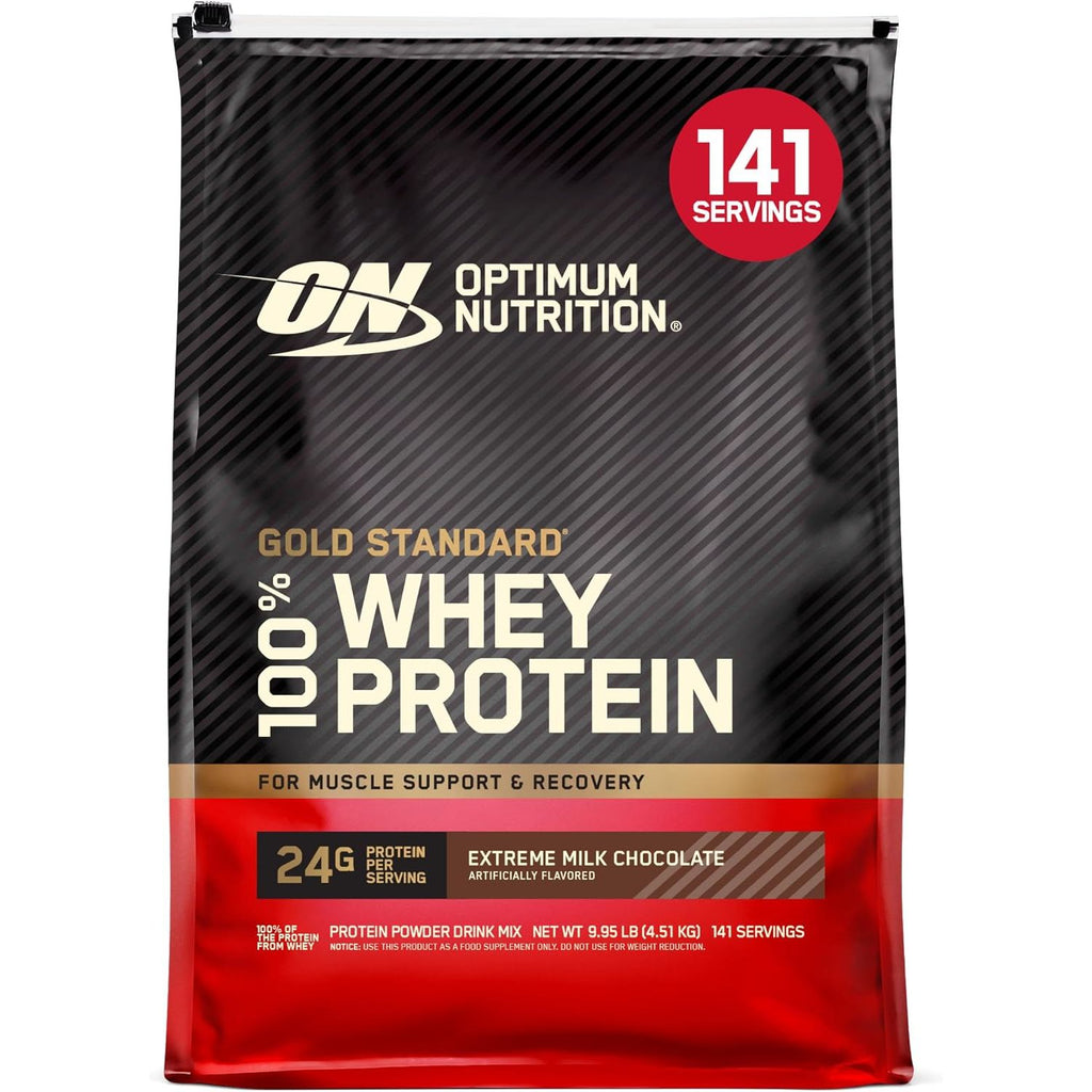 Optimum Nutrition Gold Standard 100% Whey Protein Powder, Double Rich Chocolate 1.98 Pound (Packaging May Vary) (Pack of 6)