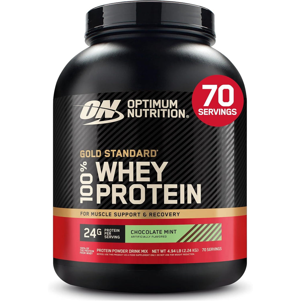 Optimum Nutrition Gold Standard 100% Whey Protein Powder, Double Rich Chocolate 1.98 Pound (Packaging May Vary) (Pack of 6)