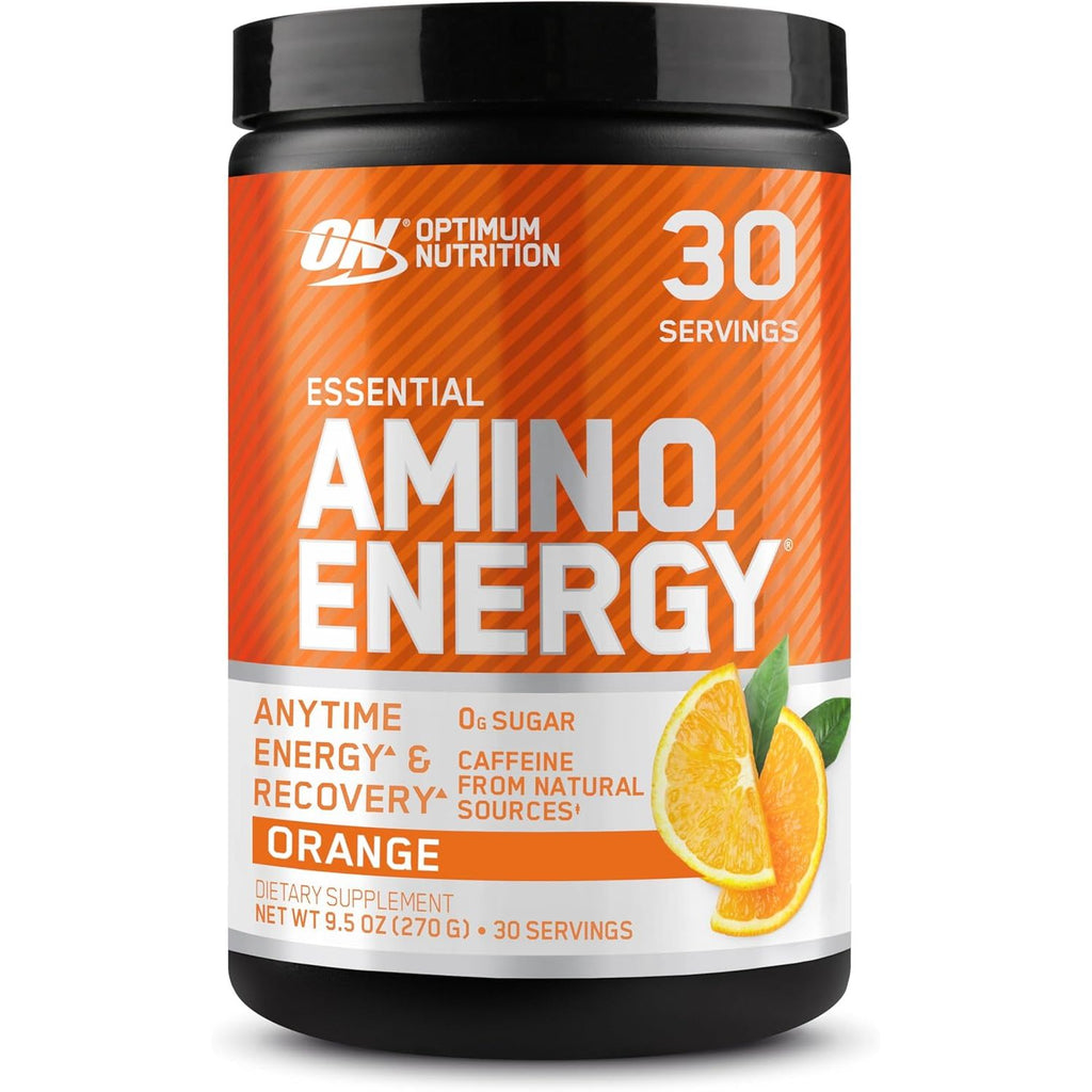 Optimum Nutrition Amino Energy - Pre Workout with Green Tea, BCAA, Amino Acids, Keto Friendly, Green Coffee Extract, Energy Powder - Blue Raspberry, 65 Servings (Packaging May Vary)